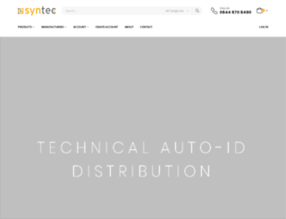 syntec-disti.co.uk screenshot