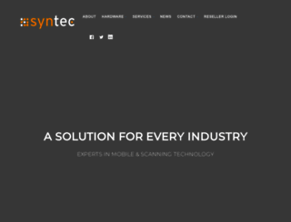 syntechnologies.co.uk screenshot