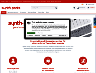 synth-parts.com screenshot