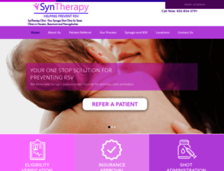 syntherapy.com screenshot