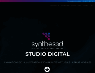 synthes3d.com screenshot
