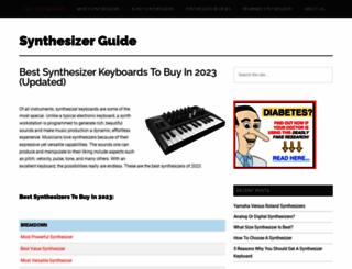 synthesizerguide.com screenshot