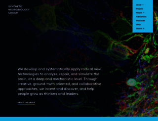 syntheticneurobiology.org screenshot