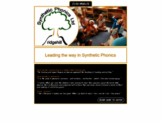syntheticphonics.net screenshot