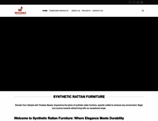 syntheticrattanfurniture.com screenshot