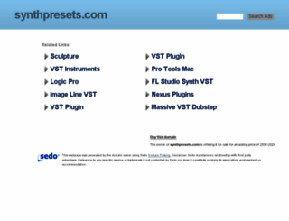 synthpresets.com screenshot
