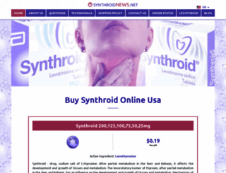 synthroidnews.net screenshot