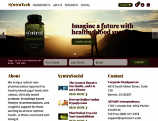 syntratech.com screenshot
