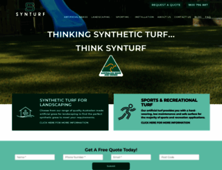 synturf.com.au screenshot
