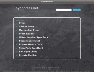 syonpress.net screenshot