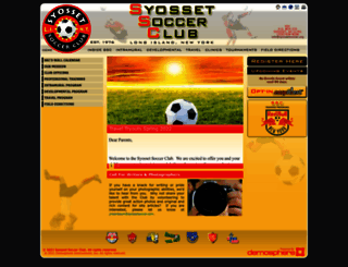 syossetsoccer.org screenshot