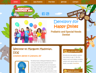 syracusepediatricdentist.com screenshot