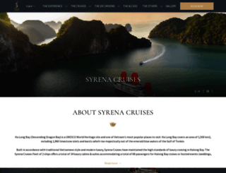 syrenacruises.com screenshot