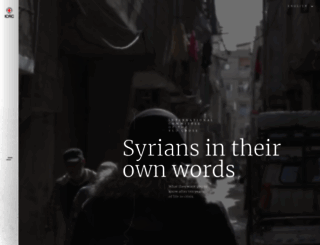 syria10years.icrc.org screenshot