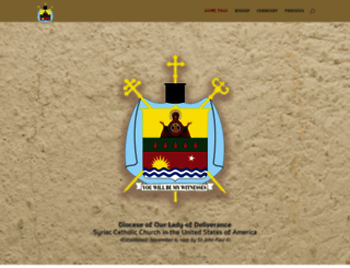 syriac-catholic.org screenshot