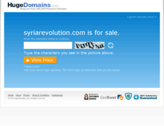 syriarevolution.com screenshot