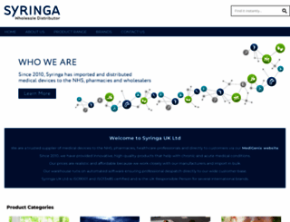 syringa-uk.co.uk screenshot