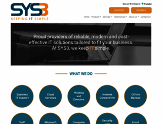 sys3.com screenshot