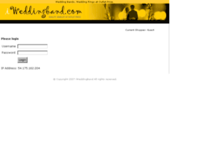 sysadmin.iweddingband.com screenshot