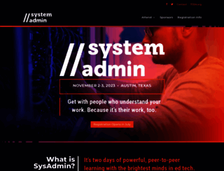 sysadmin.tcea.org screenshot