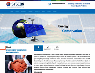 sysconpower.com screenshot