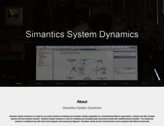 sysdyn.simantics.org screenshot
