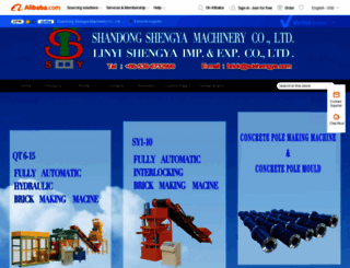 syshengya.en.alibaba.com screenshot