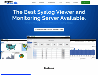 syslog-server.org screenshot