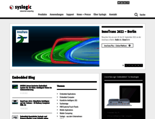 syslogic.com screenshot