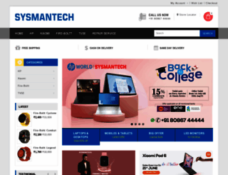 sysmantech.online screenshot