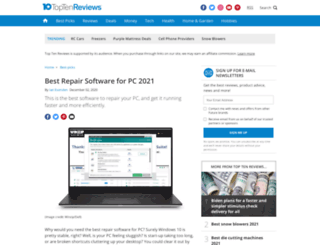 system-repair-software-review.toptenreviews.com screenshot