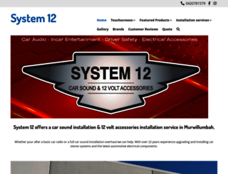 system12.com.au screenshot