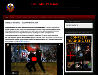systemaspetsnaz.com screenshot