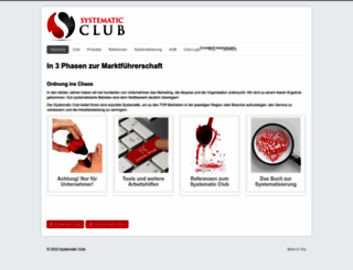 systematic-club.de screenshot