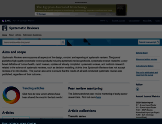 systematicreviewsjournal.com screenshot