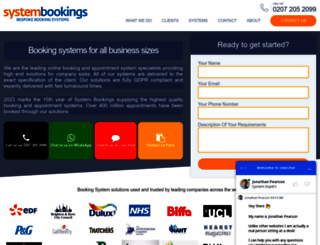 systembookings.com screenshot