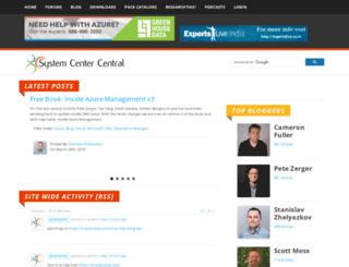 systemcentercentral.com screenshot