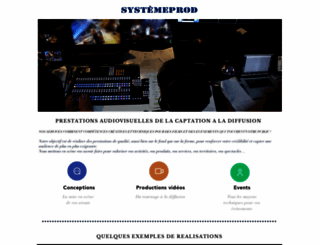 systemeprod.fr screenshot