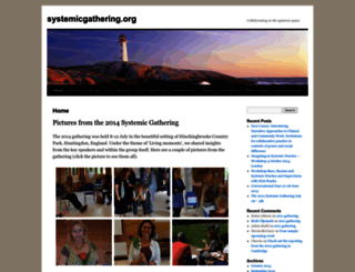 systemicgathering.org screenshot
