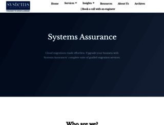 systemsassurance.com screenshot