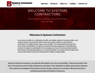 systemscontractors.com screenshot