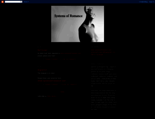 systemsofromance.blogspot.com screenshot