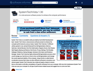 systemtechvista.informer.com screenshot