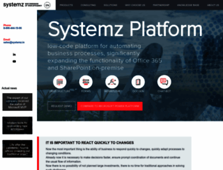 systemz.io screenshot
