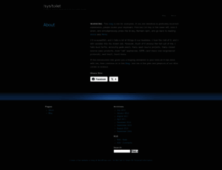 systoilet.wordpress.com screenshot