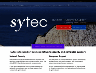 sytec.co.uk screenshot