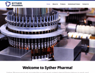 syther-pharmaceuticals.com screenshot