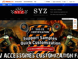 syzbearing.en.alibaba.com screenshot