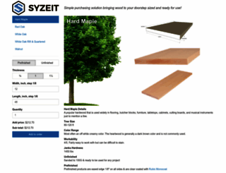 syzeit.com screenshot