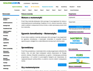 szaloneliczby.pl screenshot